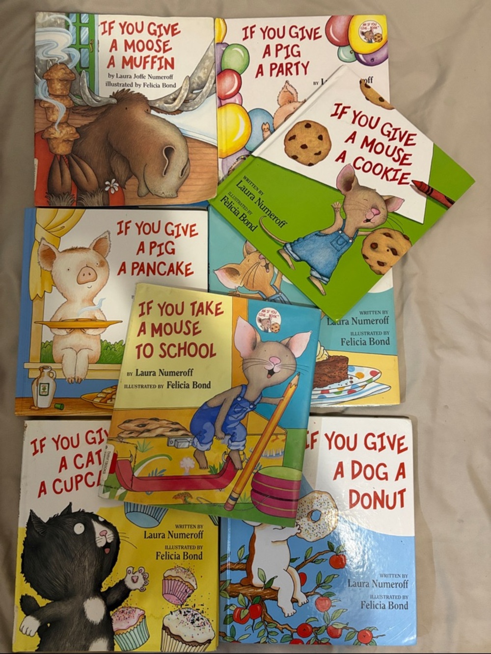 If You Give A Mouse A Cookie + Classic Children’s Book Set